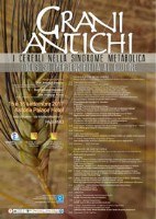 Convegno "Grani Antichi. I Cereali nella sindrome metabolica. Focus su Ipersensibilità al glutine".

